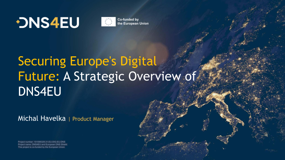 DNS4EU webinar for ECSO Community